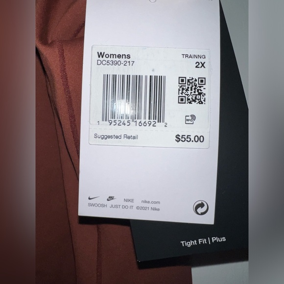 Nike Dri-fit yoga luxe crop tank | Woman’s Plus Size | 2X - Picture 9 of 9